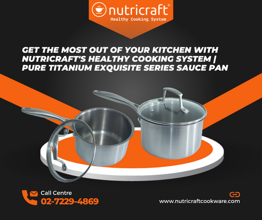 6" Pure Titanium Exquisite Series Sauce Pan (16cm x 10cm)