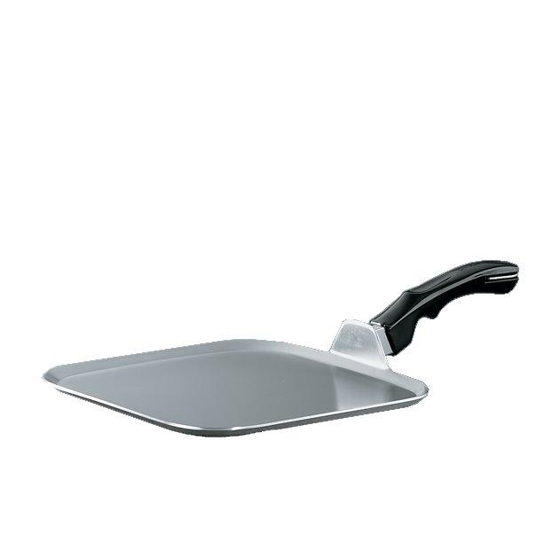 11" Square Griddle, 7-Ply Titanium Stainless Steel (316Ti), Made in U.S.A.