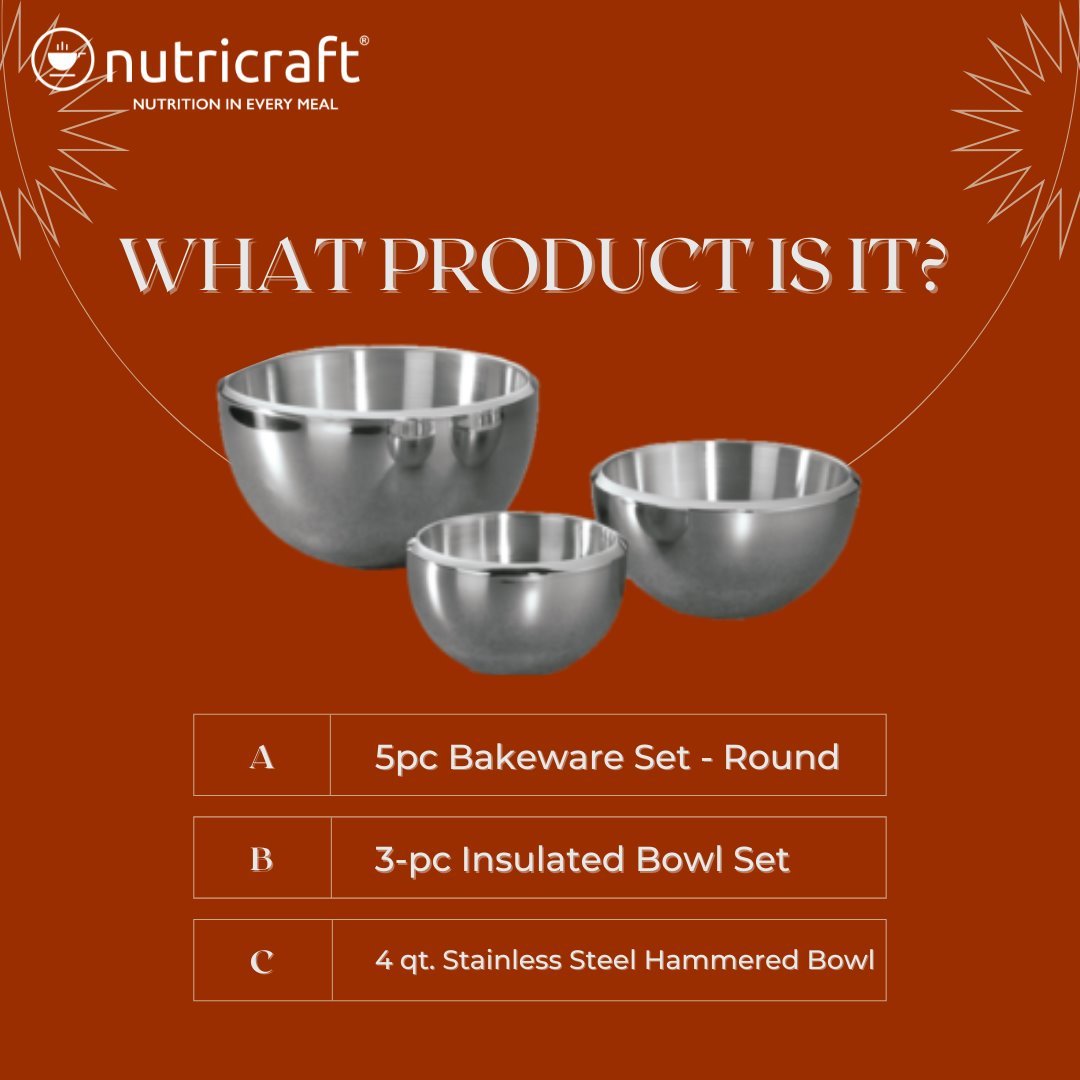 3-pc Insulated Bowl Set