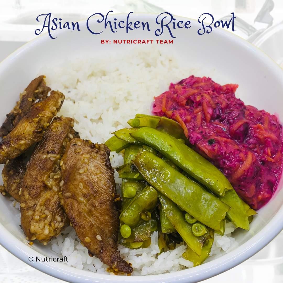 Asian Chicken Rice Bowl