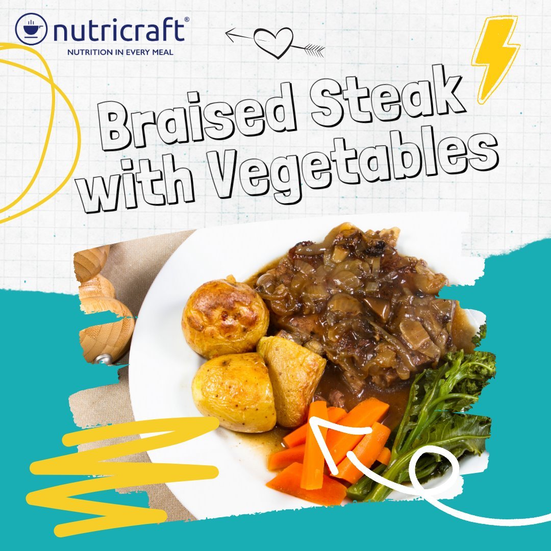 Braised Steak with Vegetables