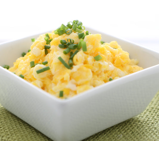 Cream Cheese Scrambled Eggs